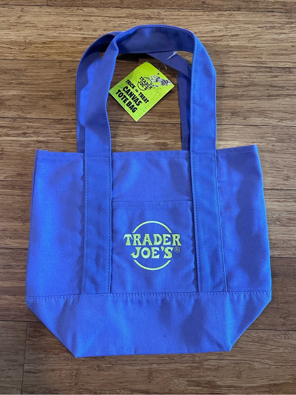 BNWT Trader Joe’s Trick-or-Treat Mini Canvas Tote Bag